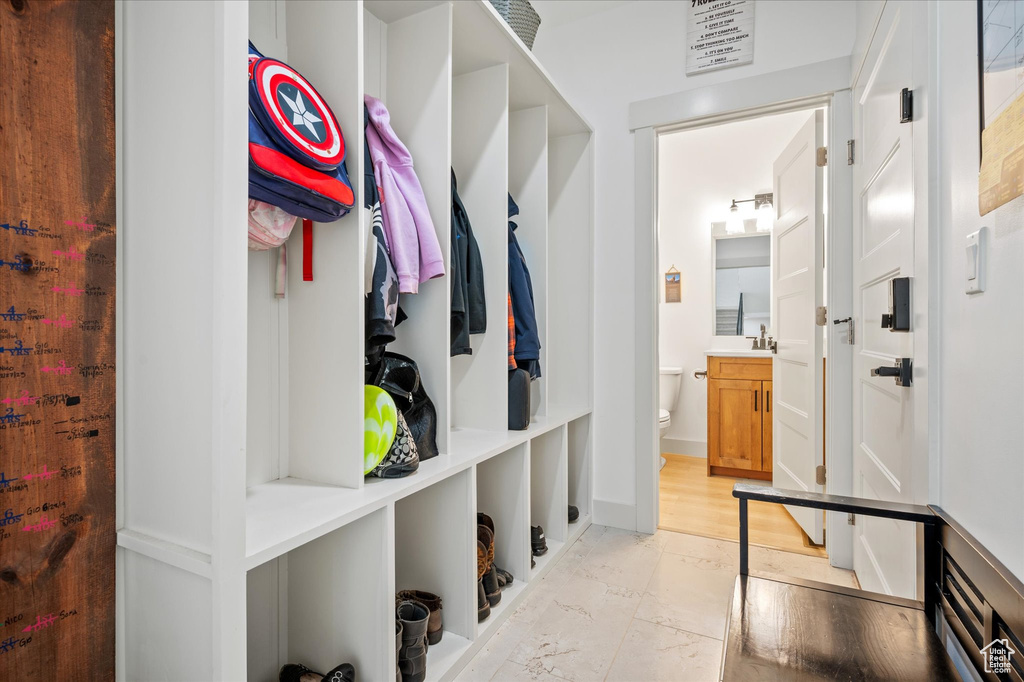 View of mudroom