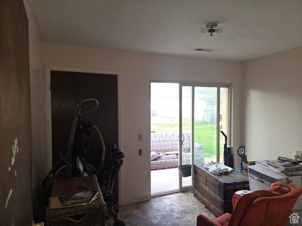 Interior space with visible vents