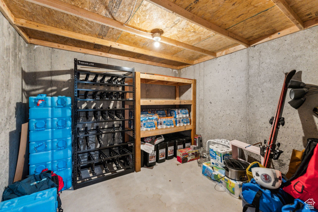 View of storage