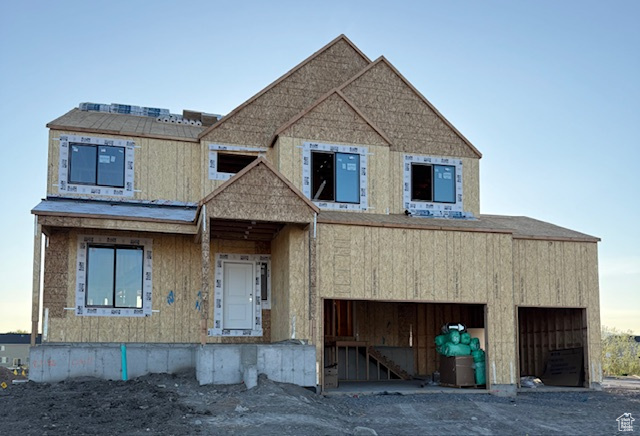Property under construction featuring driveway