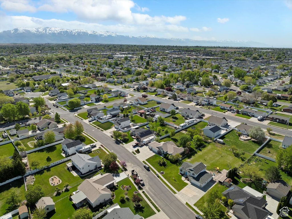Bird's eye view featuring a residential view