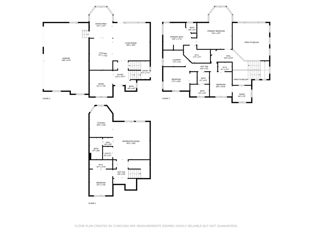 View of home floor plan