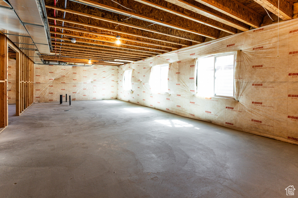 View of basement