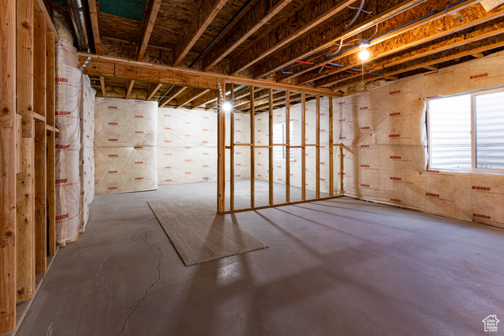 View of basement