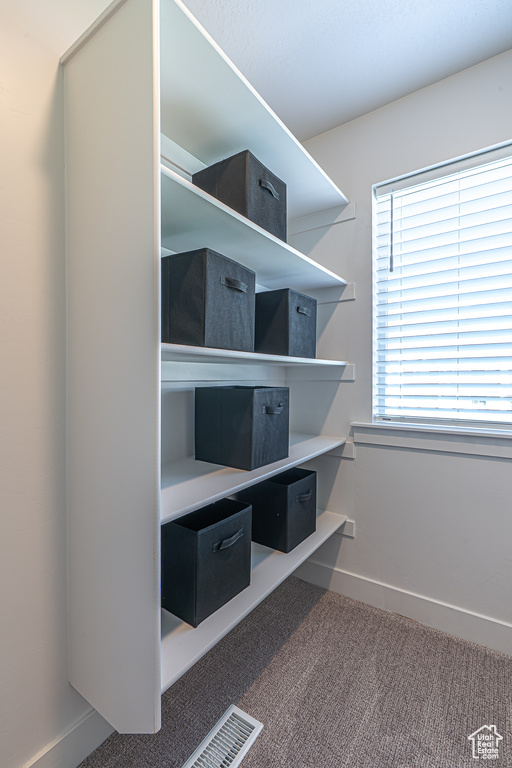 View of storage area