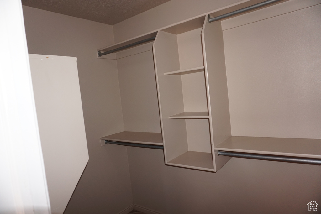 View of spacious closet
