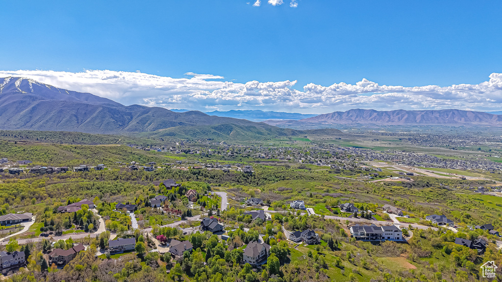 Bird\\\\\\\\\\\\\\\'s eye view featuring a residential view and a mountain view