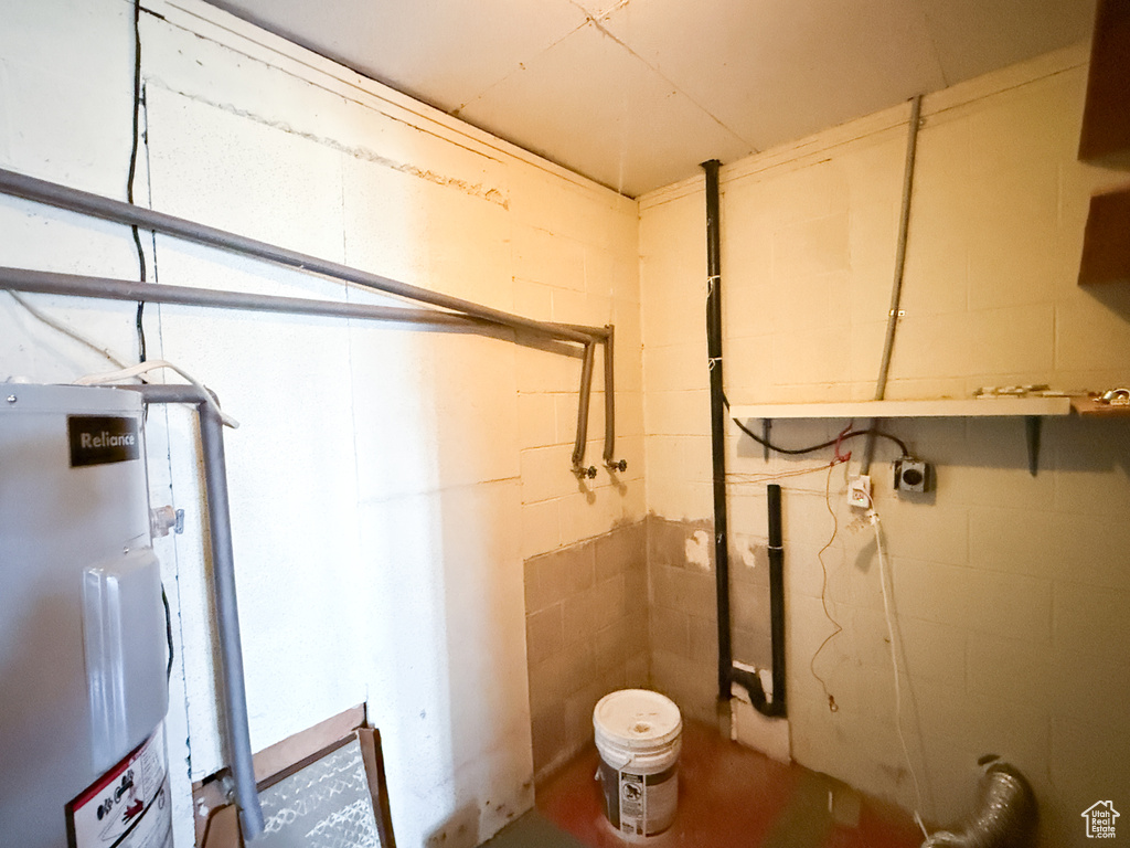 Utilities with water heater