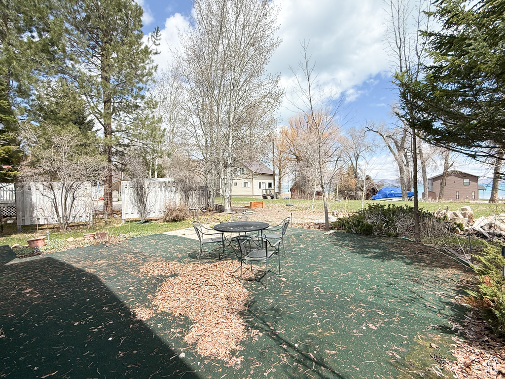 View of yard