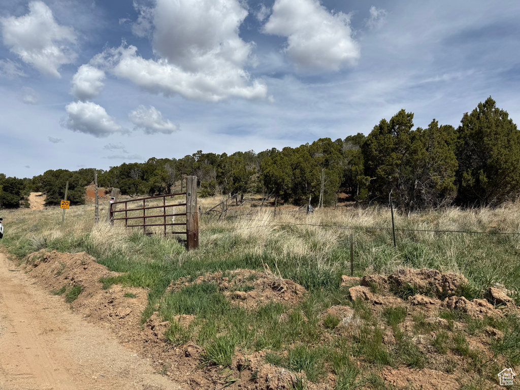 View of landscape with a rural view