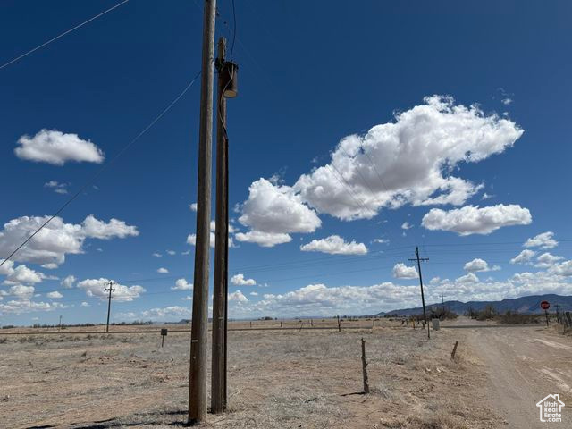 View of yard featuring a rural view
