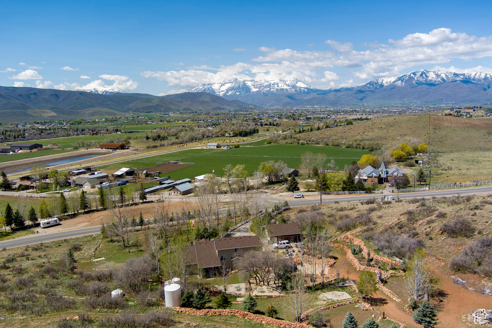 Bird\\\'s eye view featuring a rural view and a mountain view