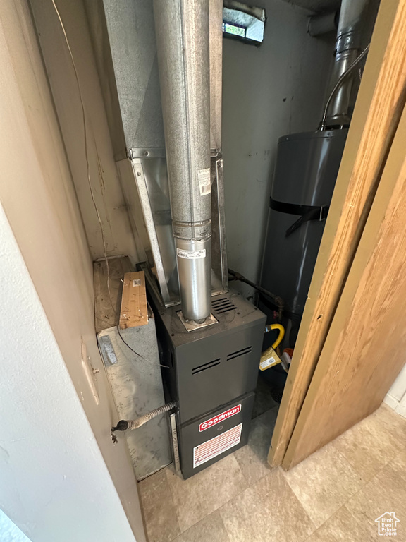 View of utility room