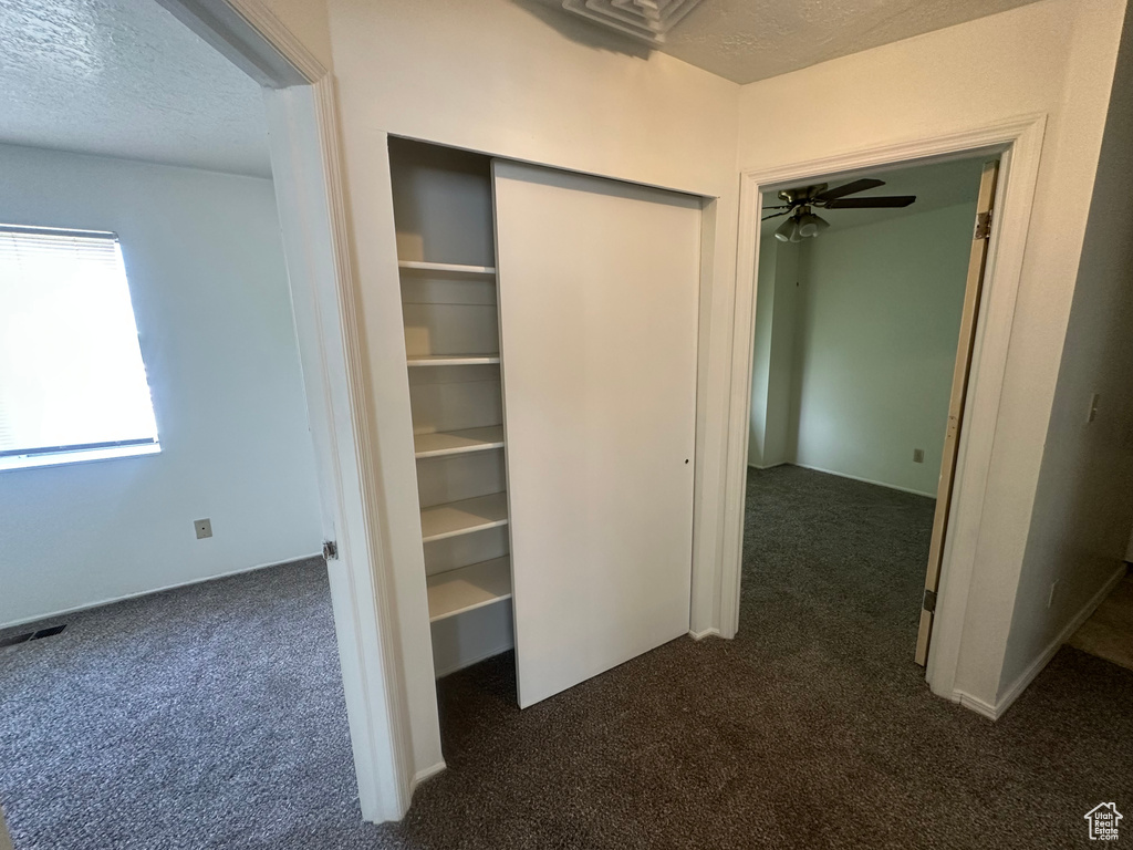 Closet with visible vents