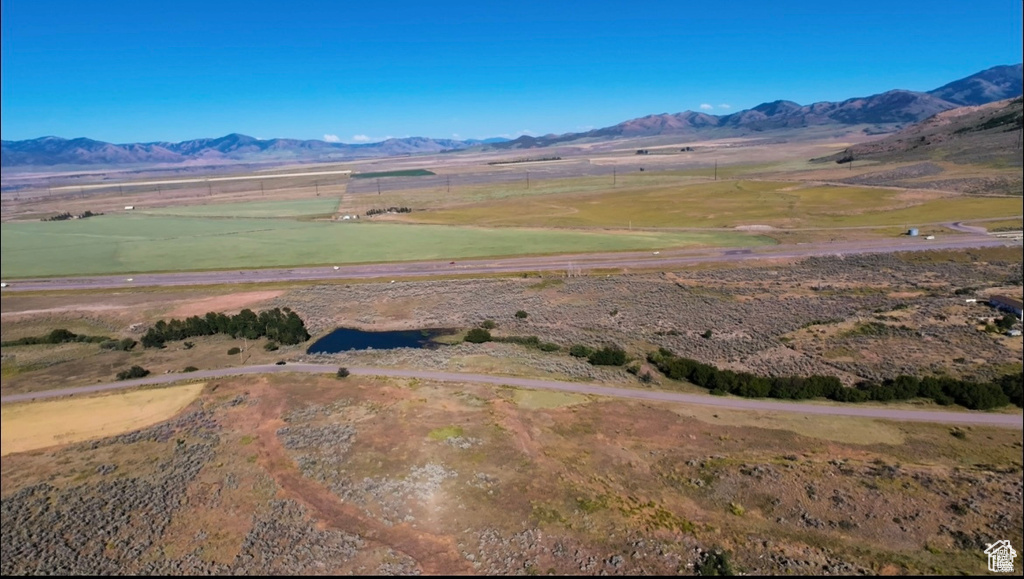 View of mountain feature featuring a rural view