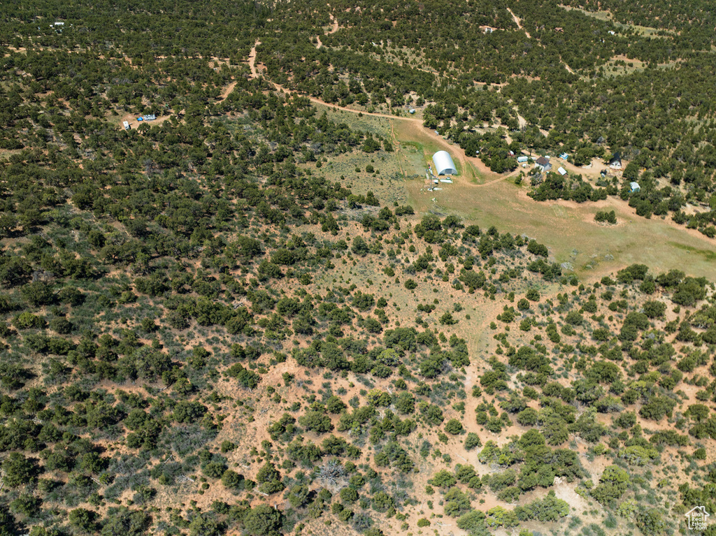 Aerial overview of property's location