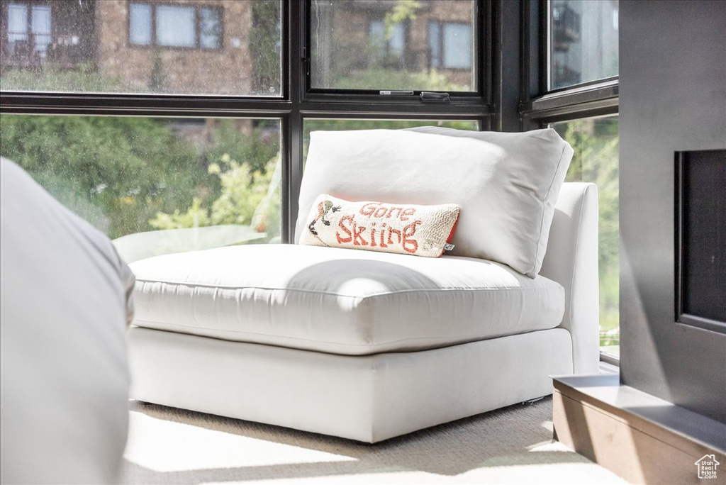 Interior space featuring plenty of natural light
