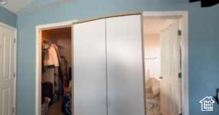 View of closet