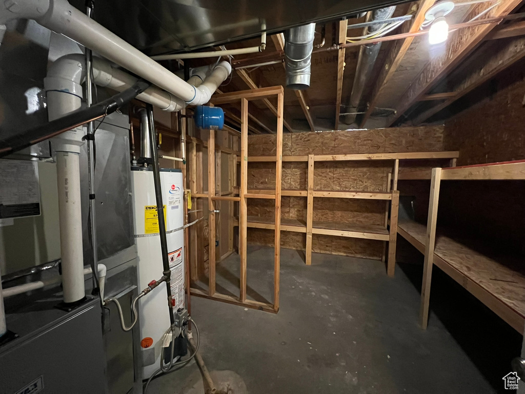 Utilities with water heater