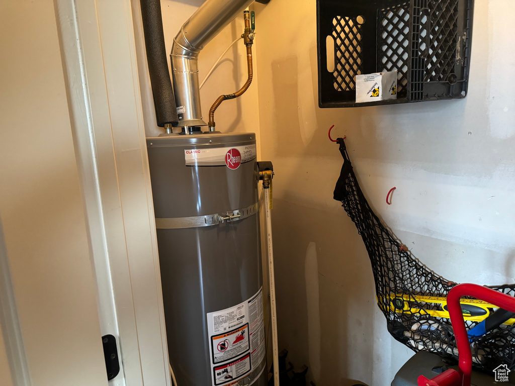 Utilities featuring water heater