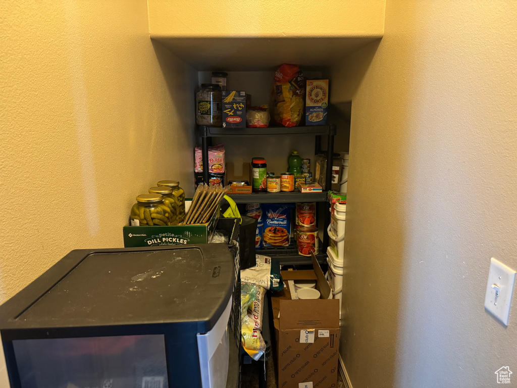 View of storage area