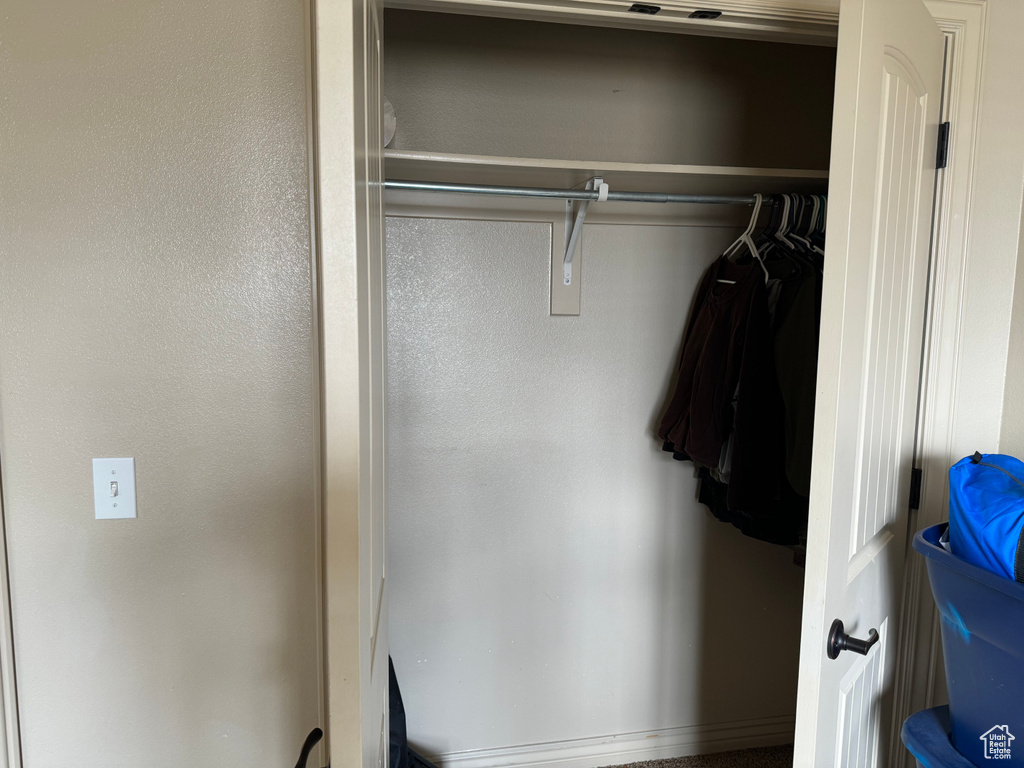 View of closet