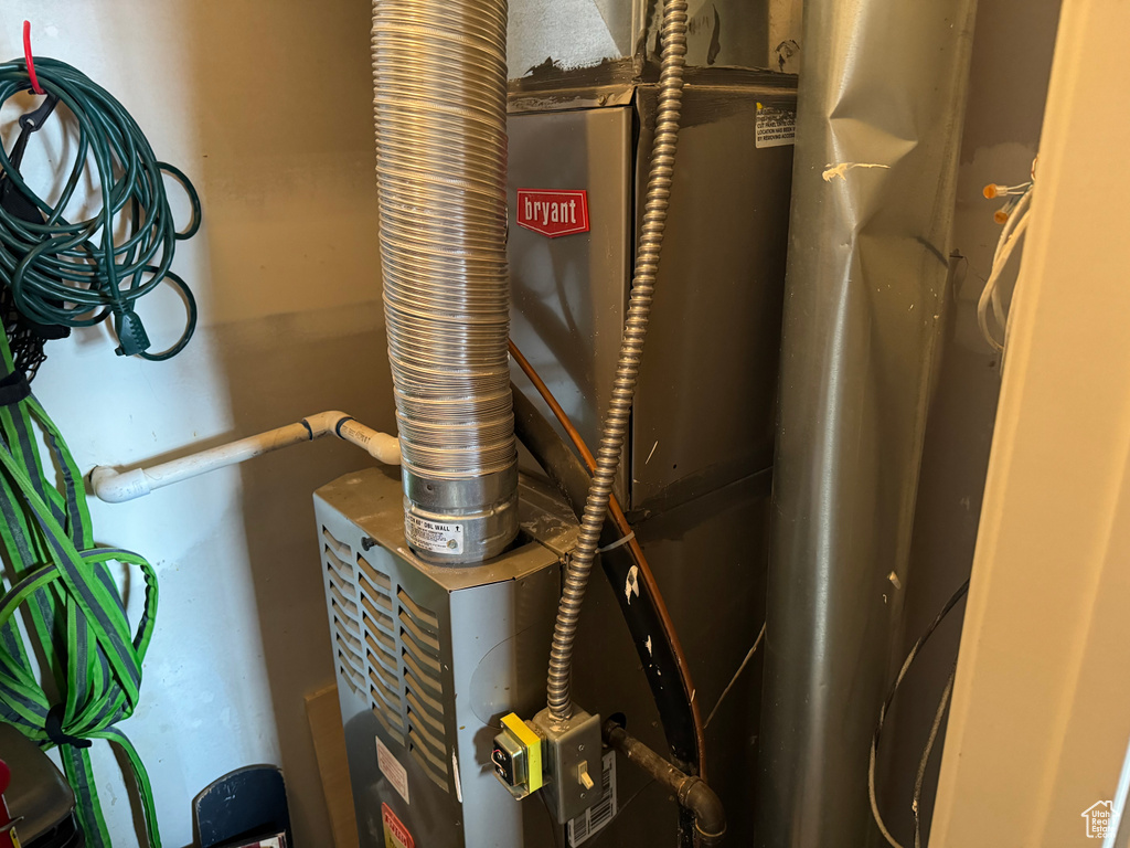 View of utility room