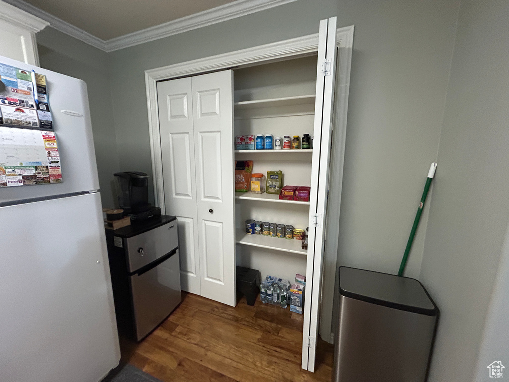 View of storage area
