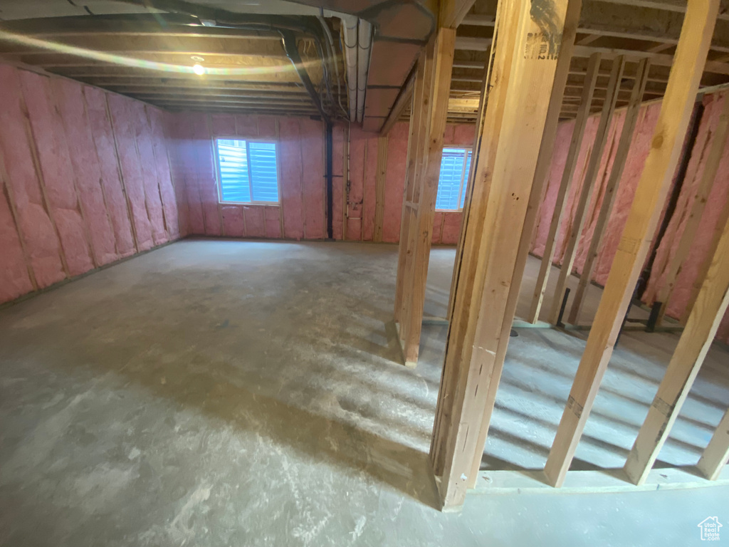 View of basement