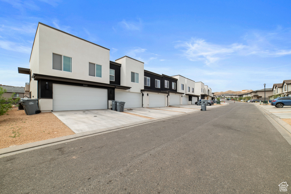View of road featuring a residential view