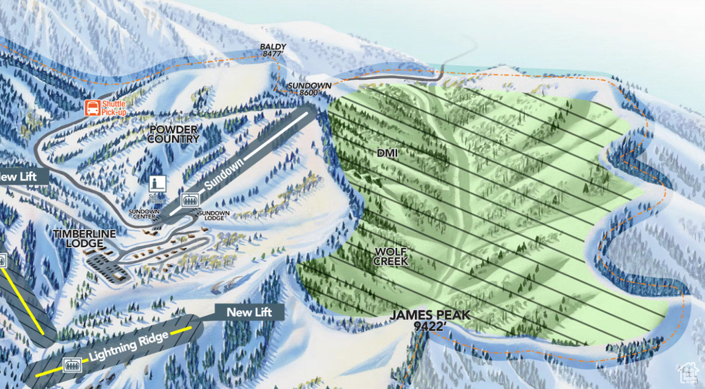 Map location