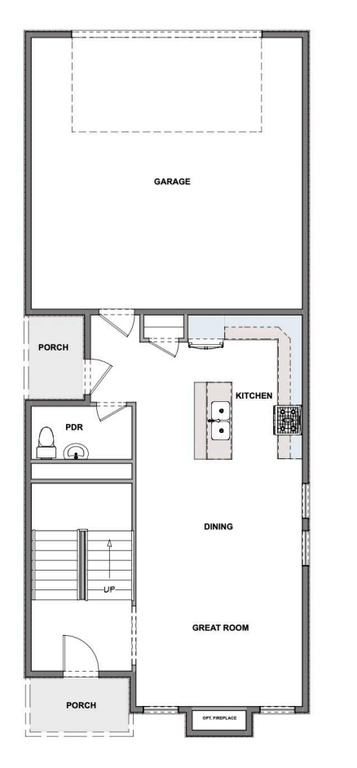 View of layout