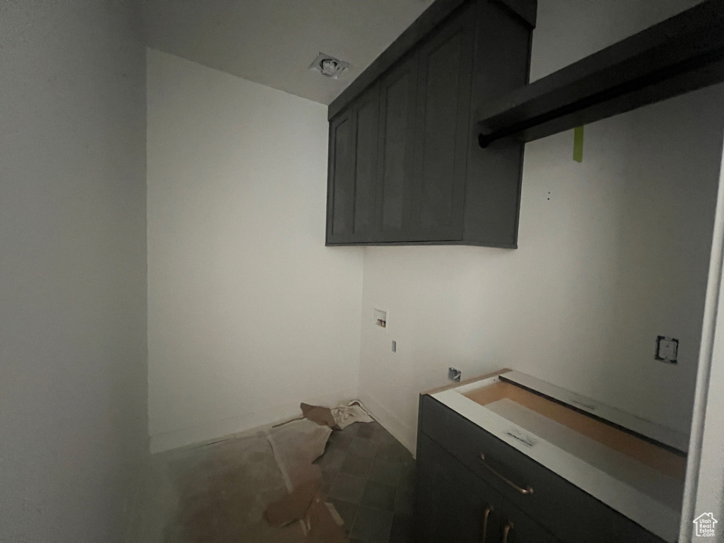 View of laundry room