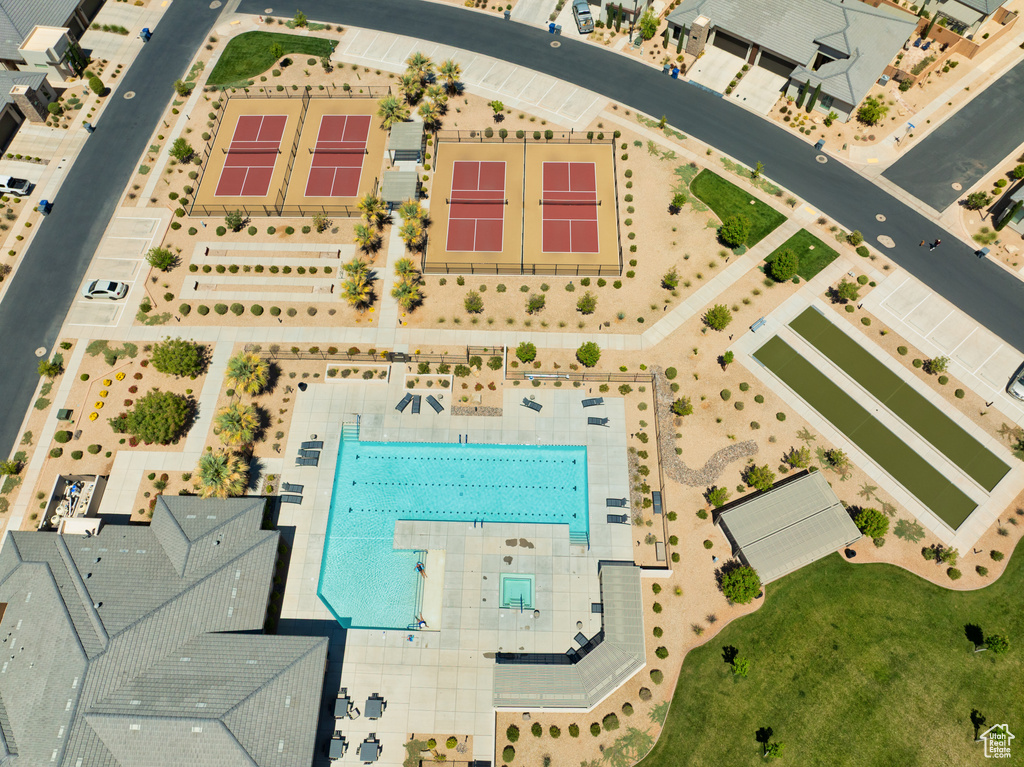 Drone / aerial view