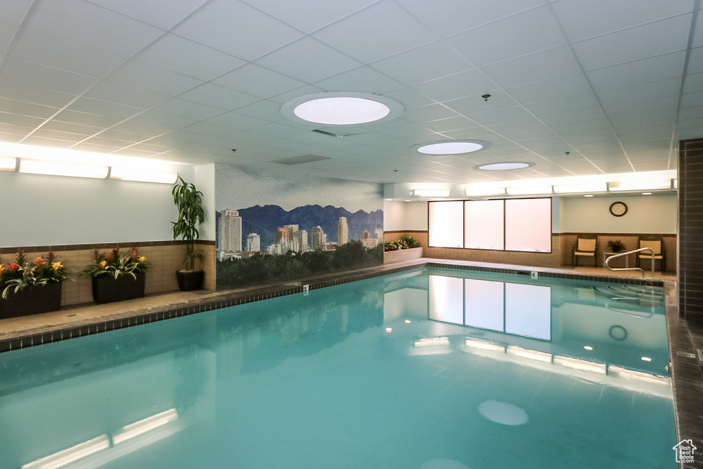 View of pool
