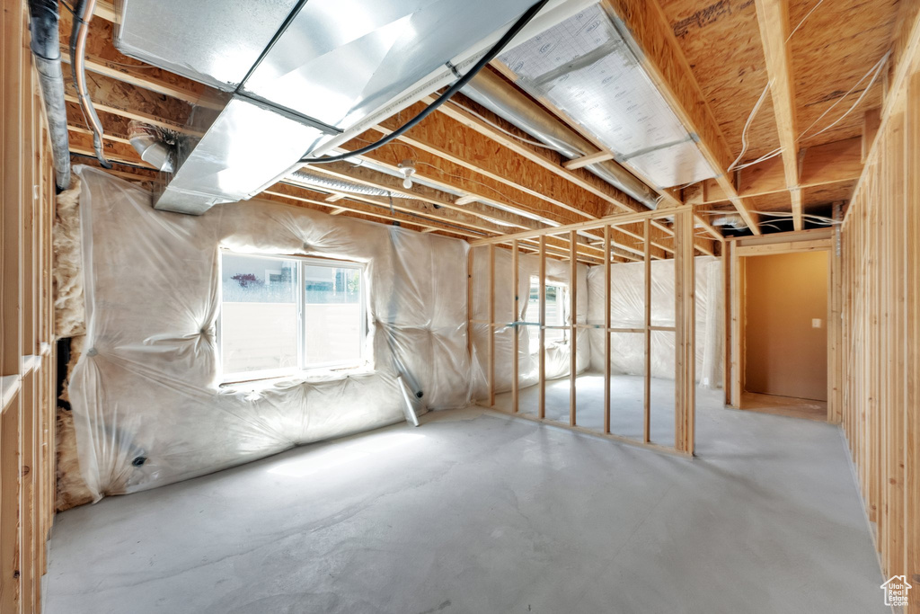 View of basement