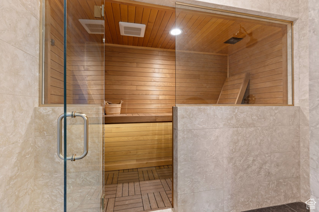View of sauna / steam room