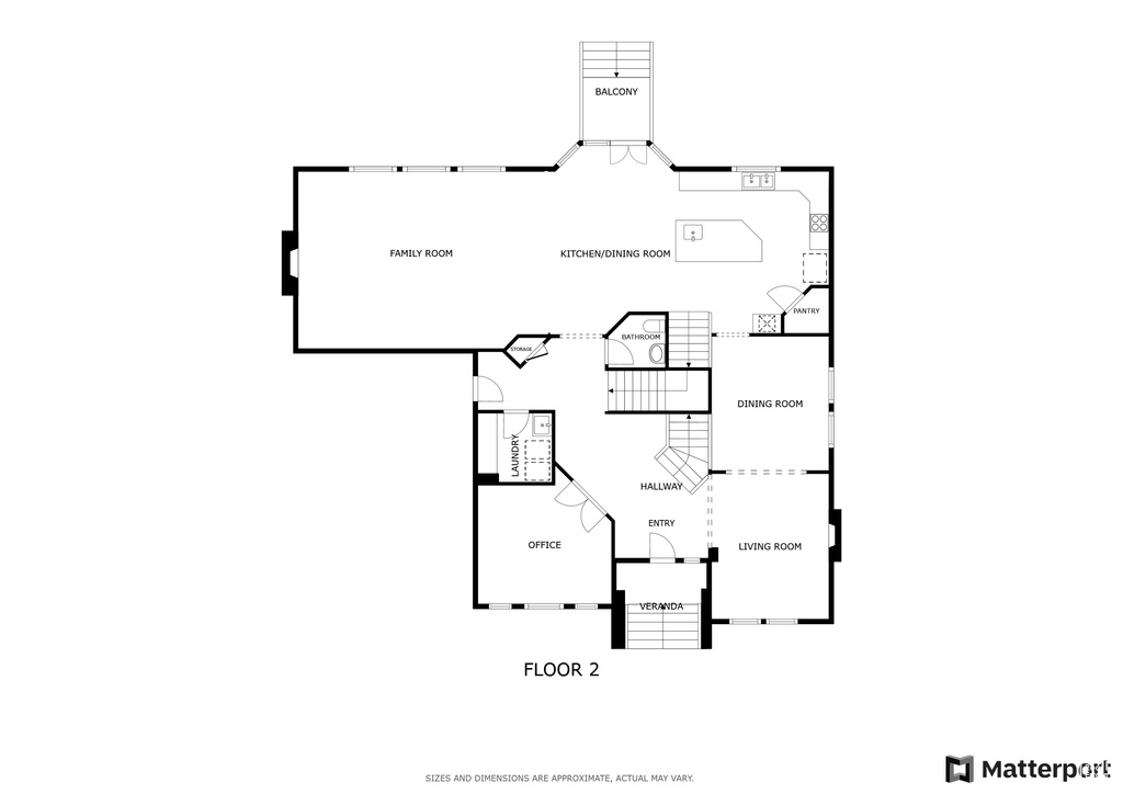 View of layout