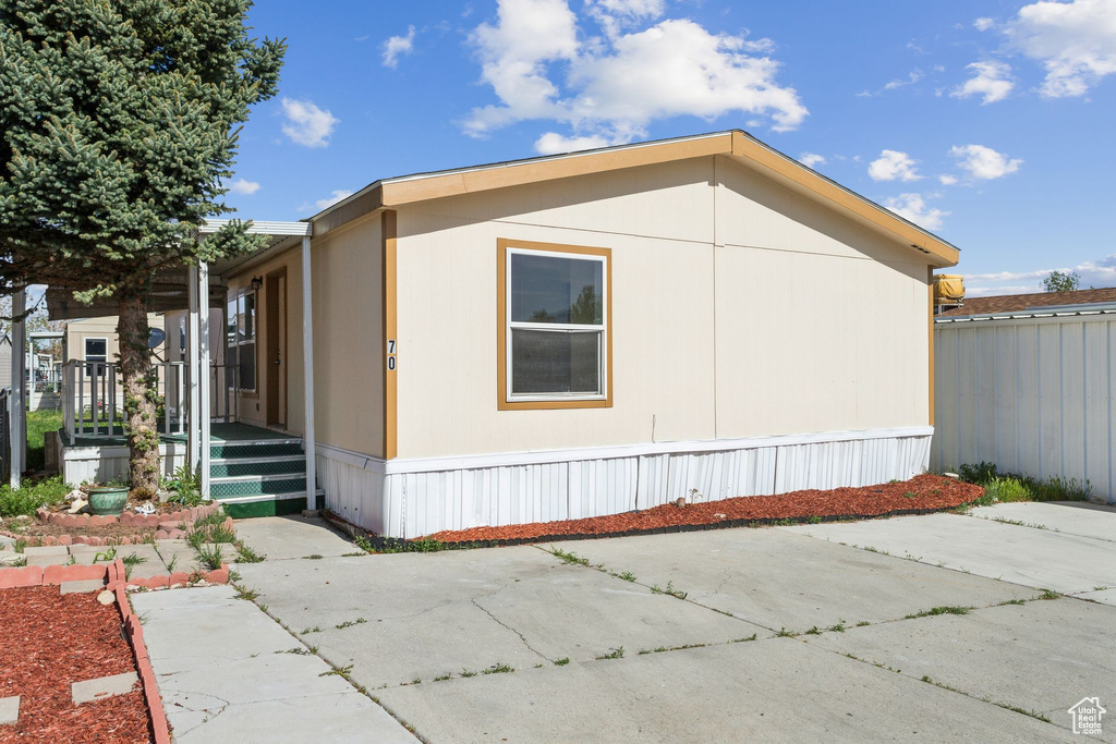 View of side of property