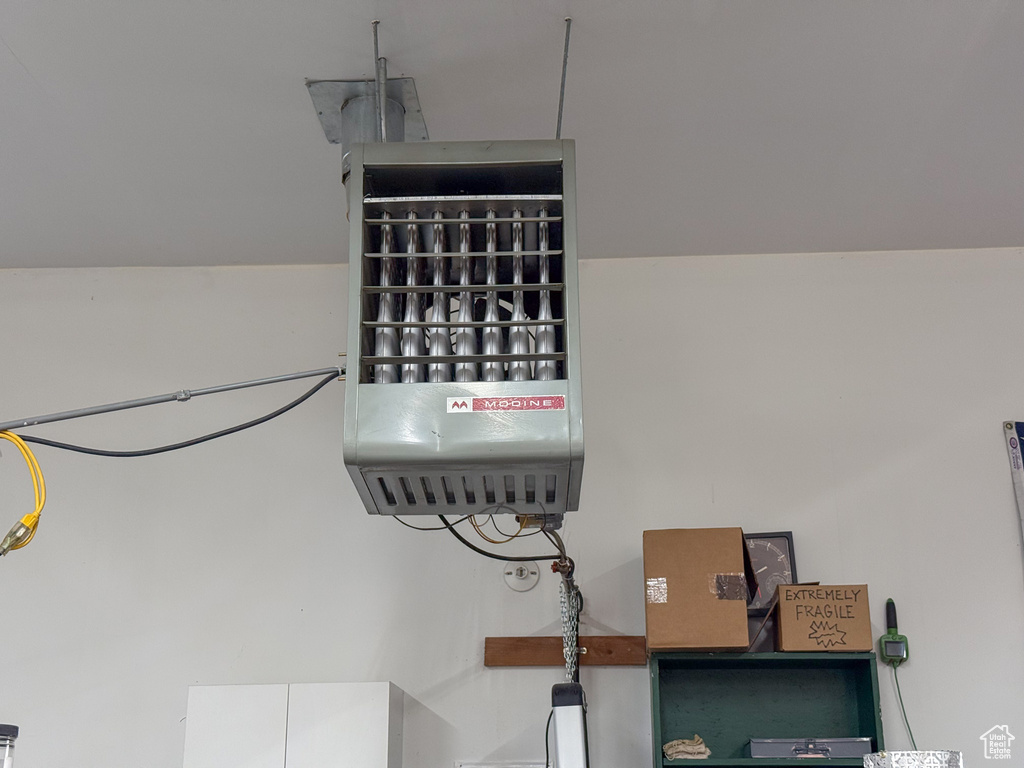 Room details with a heating unit