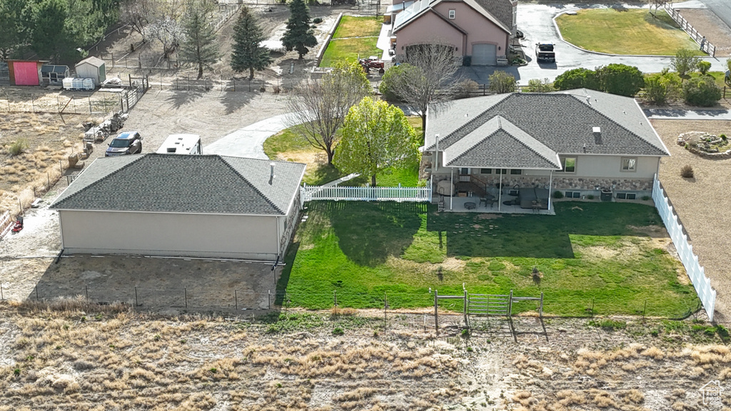 Drone / aerial view