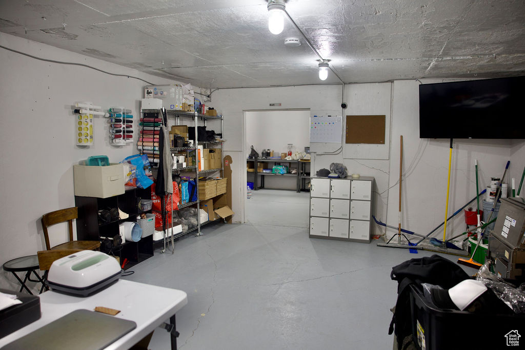 View of basement