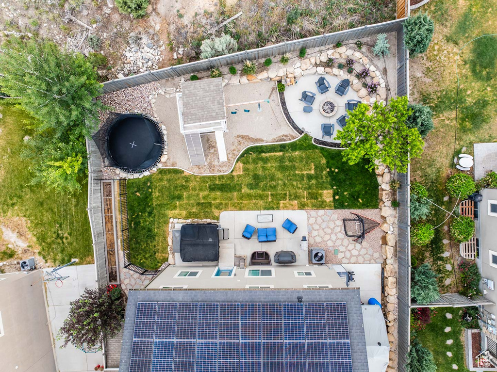 Drone / aerial view