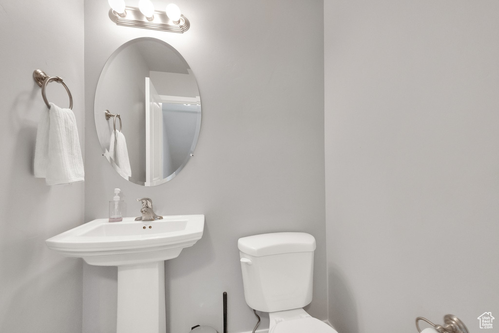 Bathroom with toilet