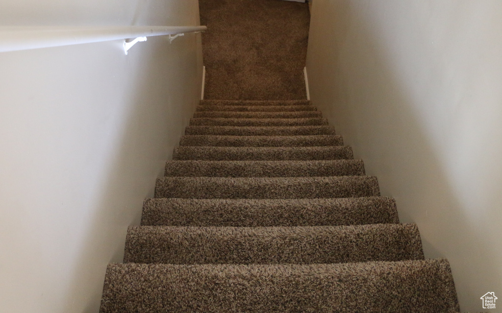 View of stairs