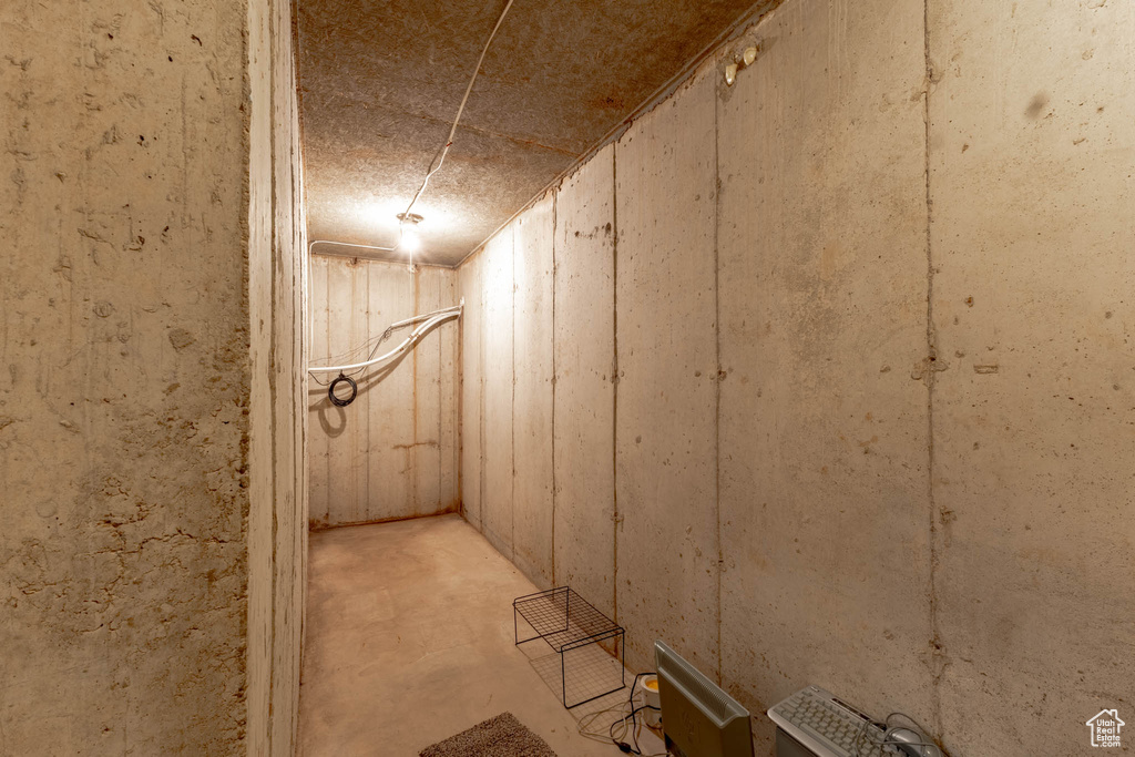 View of basement