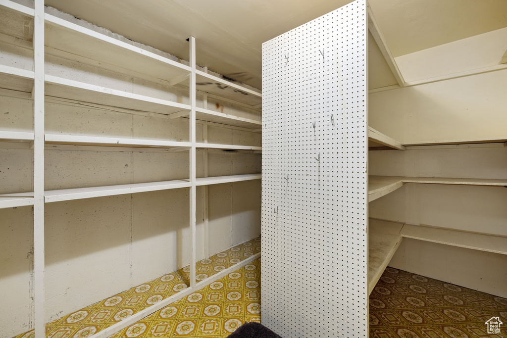 View of storage area