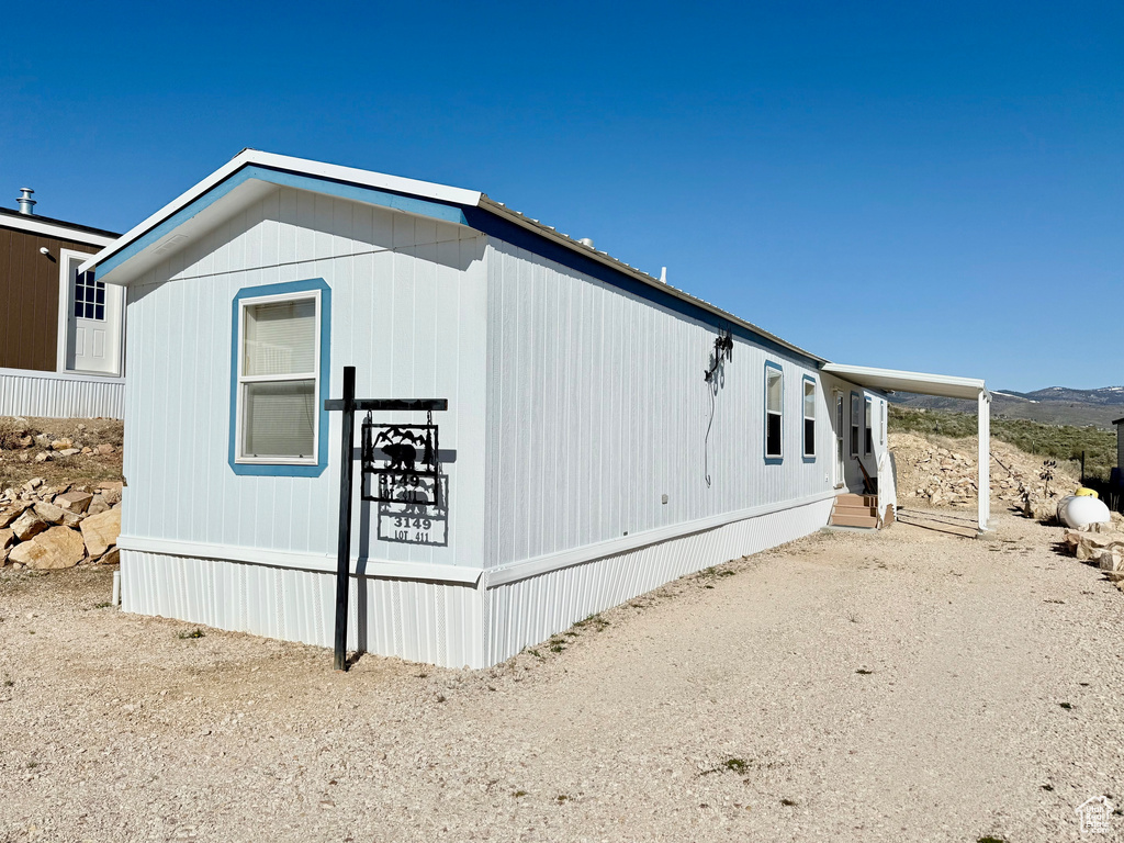 View of side of property