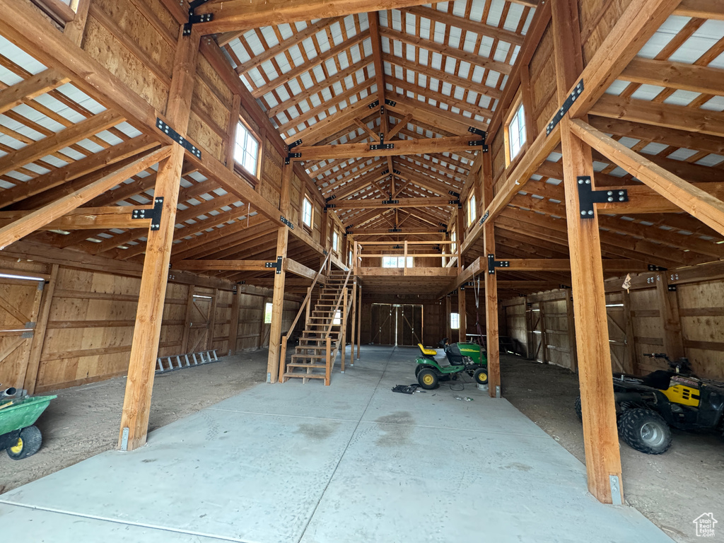 View of attic