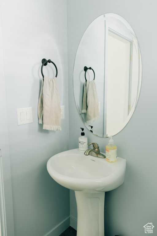 View of bathroom
